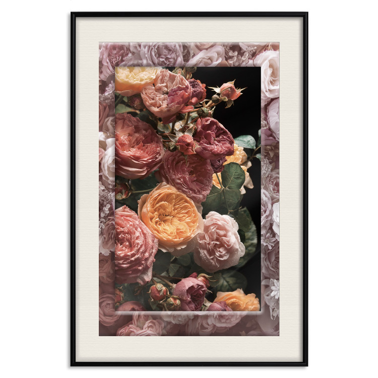 Wall Poster Garden Play - colorful bouquet of flowers on a contrasting background 134499 additionalImage 24