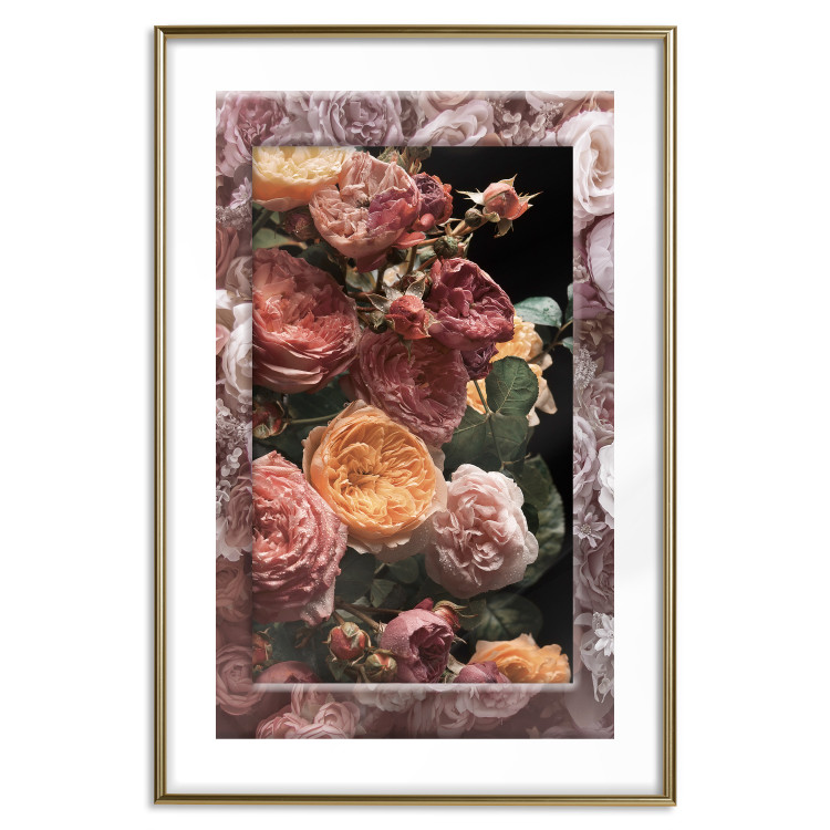 Wall Poster Garden Play - colorful bouquet of flowers on a contrasting background 134499 additionalImage 20