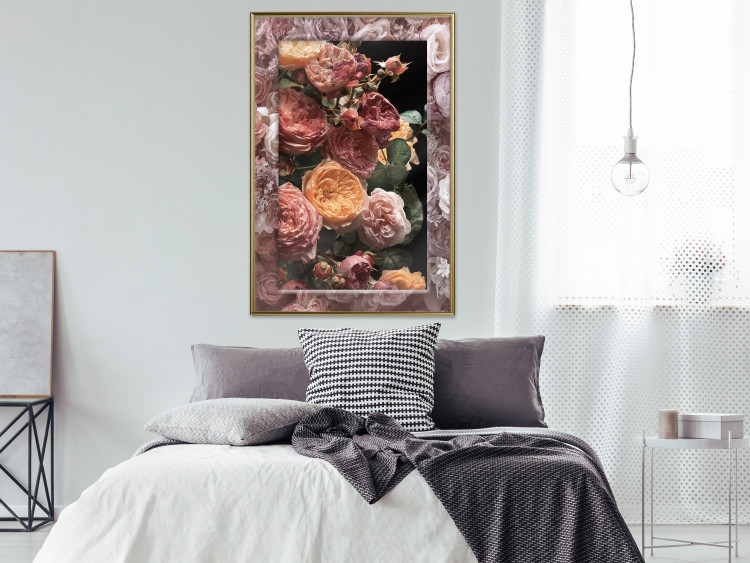Wall Poster Garden Play - colorful bouquet of flowers on a contrasting background 134499 additionalImage 5