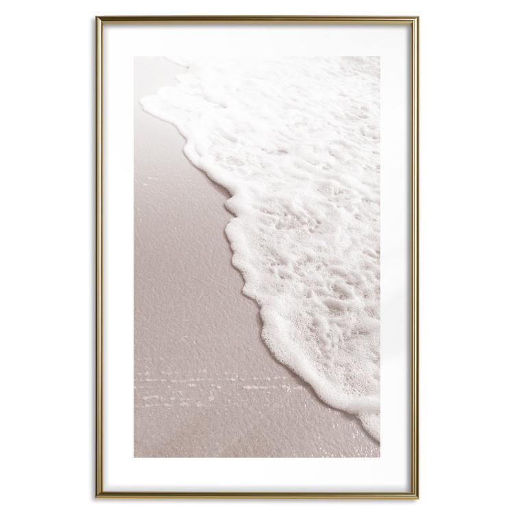 Poster Seaside Stroll - summer beach landscape composition with sea wave 135299 additionalImage 14