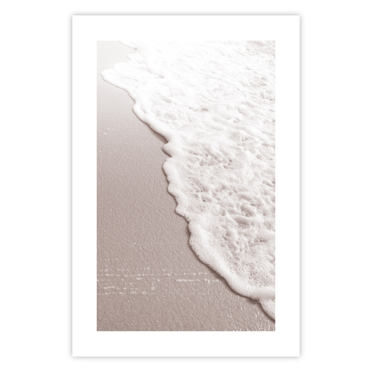 Poster Seaside Stroll - summer beach landscape composition with sea wave 135299 additionalImage 11