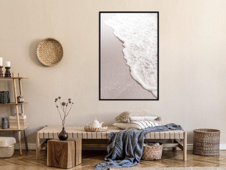 Poster Seaside Stroll - summer beach landscape composition with sea wave 135299 additionalImage 15