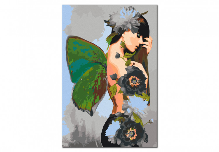 Paint by number Butterfly Woman 135399 additionalImage 5