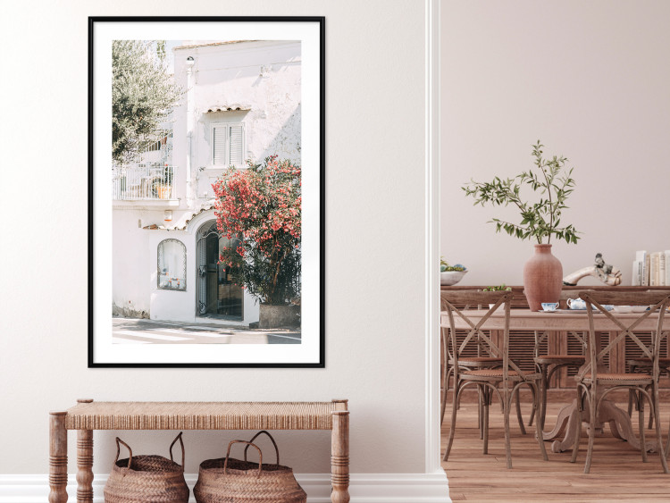 Poster Amalfi - bright composition with white architecture against the backdrop of an Italian town 135899 additionalImage 12