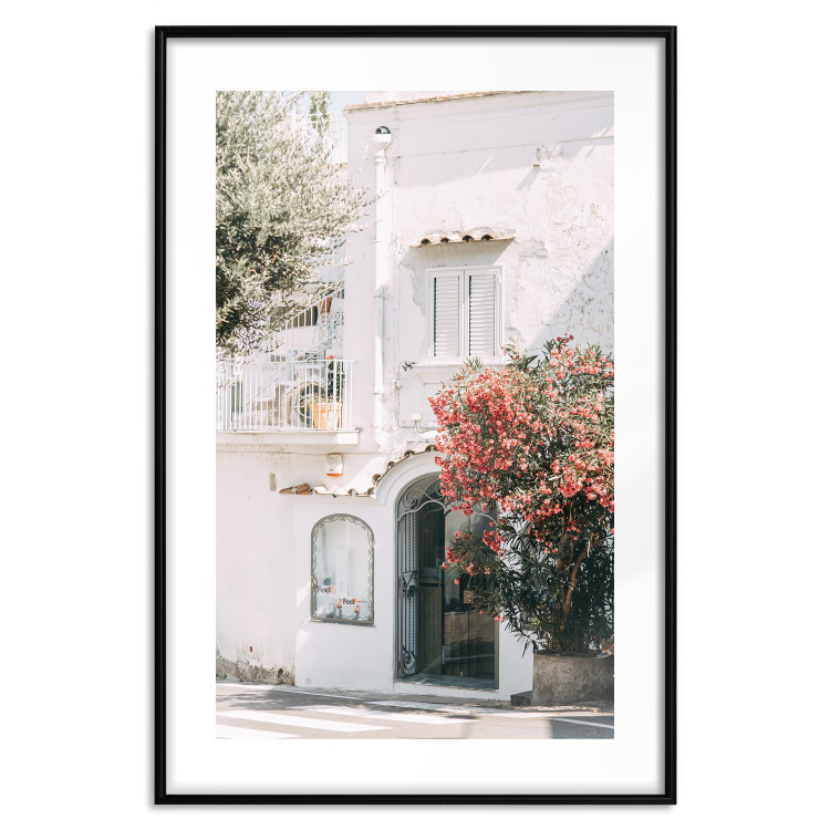Poster Amalfi - bright composition with white architecture against the backdrop of an Italian town 135899 additionalImage 16
