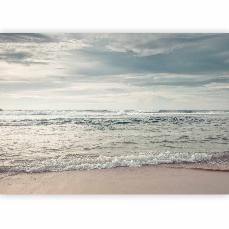 Wall Mural Tranquil space - seascape with waves and sandy beach 138799 additionalImage 5