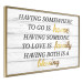 Wall Poster Homemade Sentence - Inscription With Golden Words on the Background of White Boards 145299 additionalThumb 6