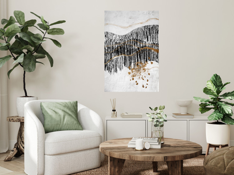 Wall Poster Wild Paths - An Abstract Representation of the Mountain Landscape 145499 additionalImage 26