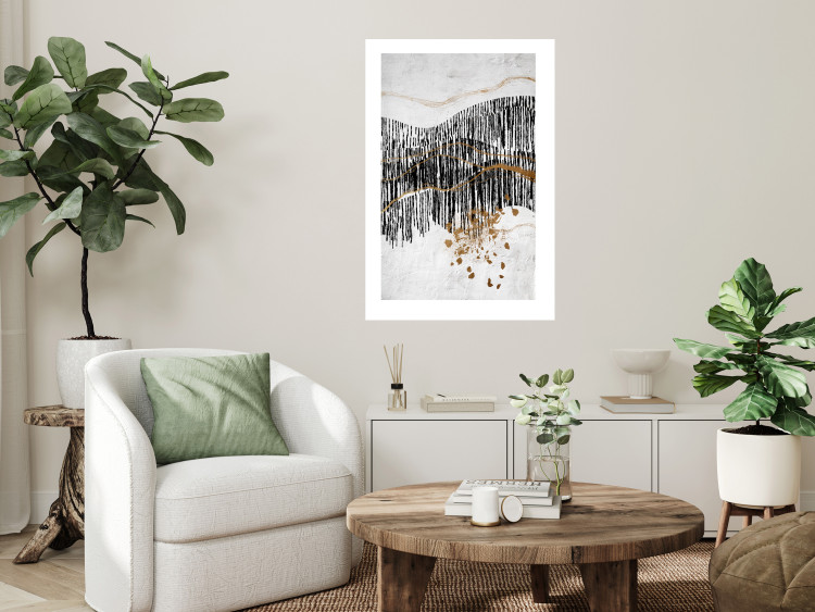 Wall Poster Wild Paths - An Abstract Representation of the Mountain Landscape 145499 additionalImage 2