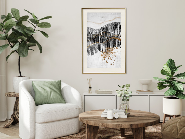 Wall Poster Wild Paths - An Abstract Representation of the Mountain Landscape 145499 additionalImage 4