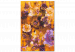 Paint by number Caramel Garden - Blooming Flowers in White and Purple Colors 146199 additionalThumb 5