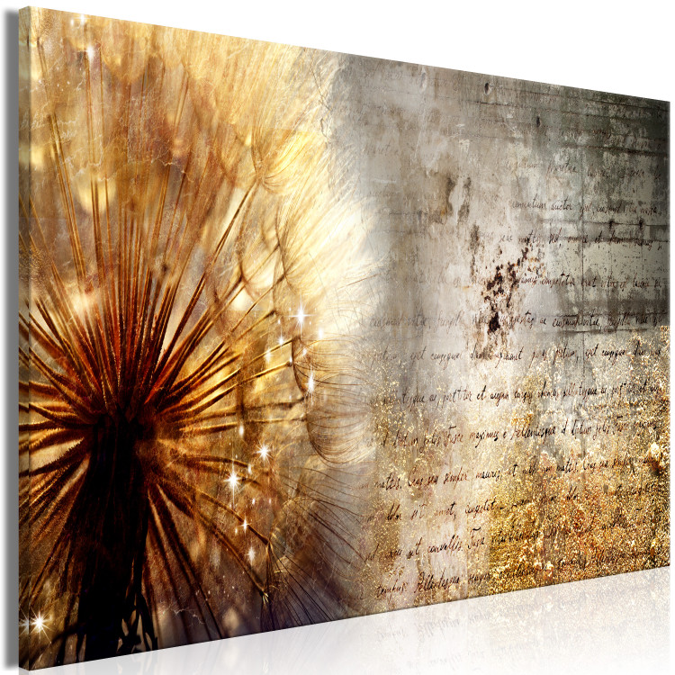 Large canvas print Golden Dandelion [Large Format] 148999 additionalImage 3