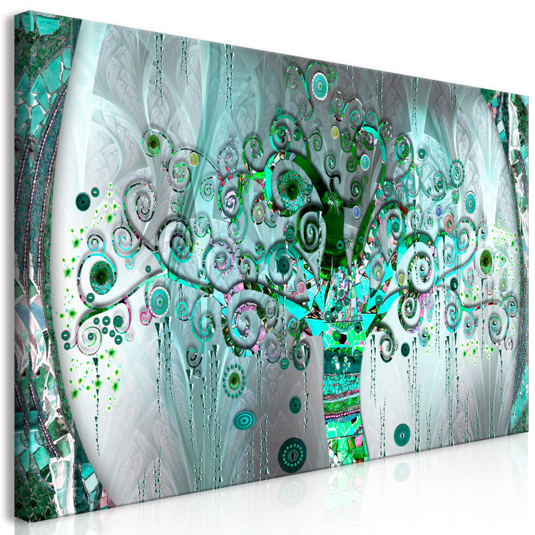 Large canvas print Emerald Magic Tree II [Large Format] 150699 additionalImage 3