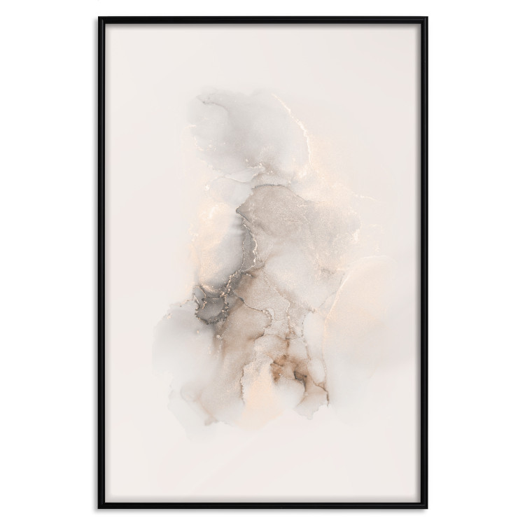 Wall Poster Powdery Impression of Stains - Golden Reflections of Abstraction on the Marble Background 151899 additionalImage 17