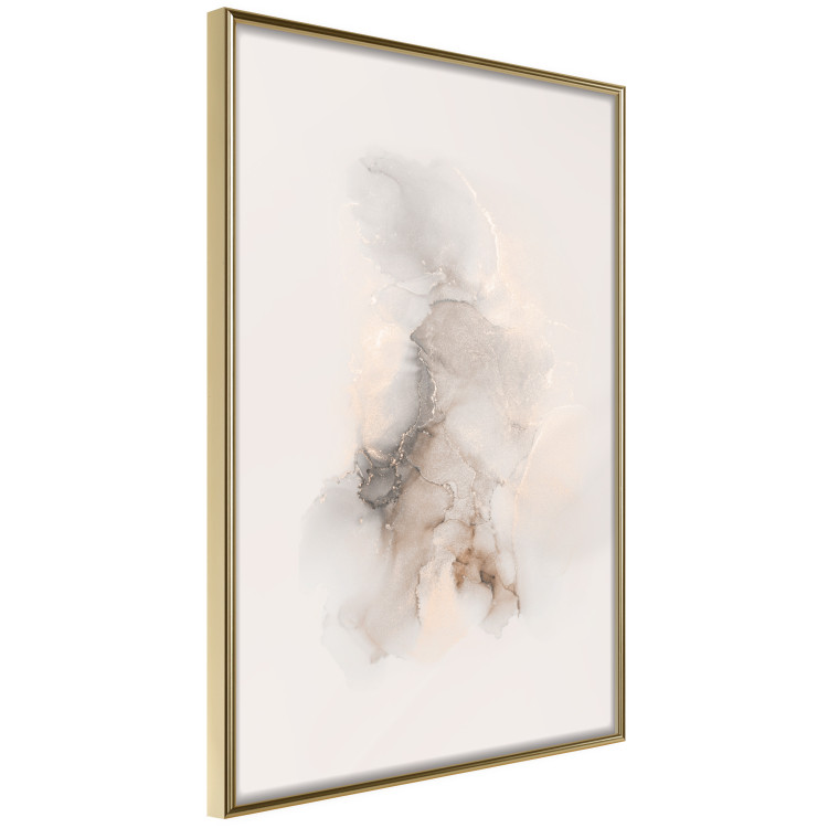 Wall Poster Powdery Impression of Stains - Golden Reflections of Abstraction on the Marble Background 151899 additionalImage 11