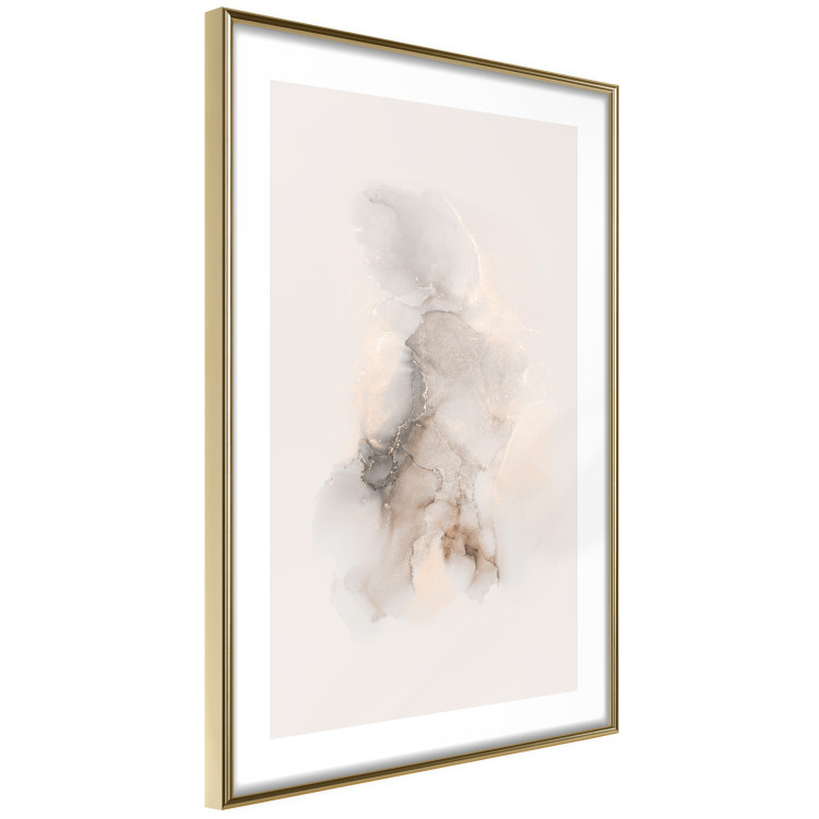 Wall Poster Powdery Impression of Stains - Golden Reflections of Abstraction on the Marble Background 151899 additionalImage 7
