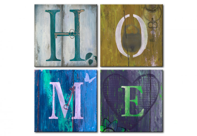 Canvas Print Make yourself at home 56599