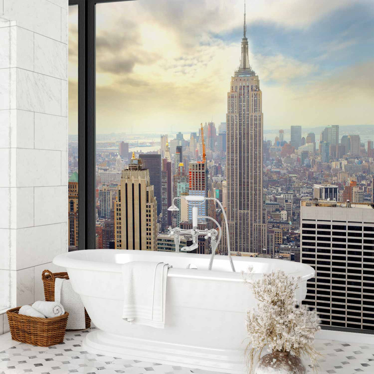 Wall Mural Sunny Day in New York - Urban Architecture with Skyscrapers 60099 additionalImage 8