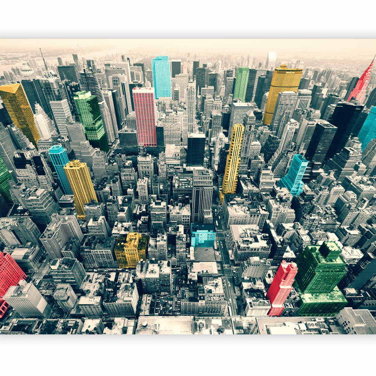 Wall Mural New York's colorful reflections 61499 additionalImage 1