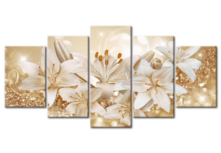 Print On Glass Golden Bouquet [Glass] 92499 additionalImage 2