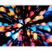 Photo Wallpaper City lights - abstract coloured lights in a black tunnel 97599 additionalThumb 5